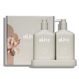 Al.Ive Wash & Lotion Duo | Sea Cotton & Coconut