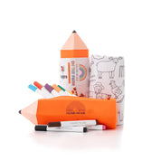 Washable Reusable Colouring-In Solo Mat Kit | On The Farm