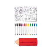 Washable Reusable Colouring-In Solo Mat Kit | Woodland Wonders