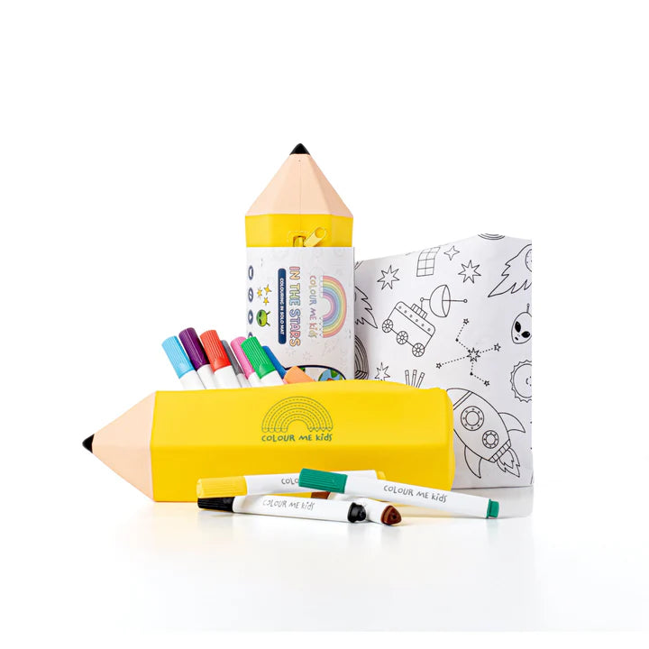 Washable Reusable Colouring-In Solo Mat Kit | In the Stars