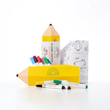 Washable Reusable Colouring-In Solo Mat Kit | Alphabet Animals