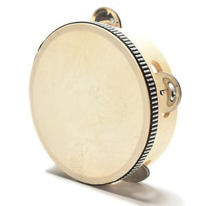 Natural Wooden Tambourine Drum | 15cm