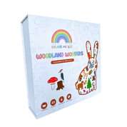 Colour Me Kids Washable Reusable Colouring Tablecloth | Woodland Magic