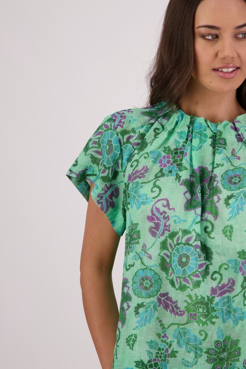 Briarwood Pia Top |  Green Floral