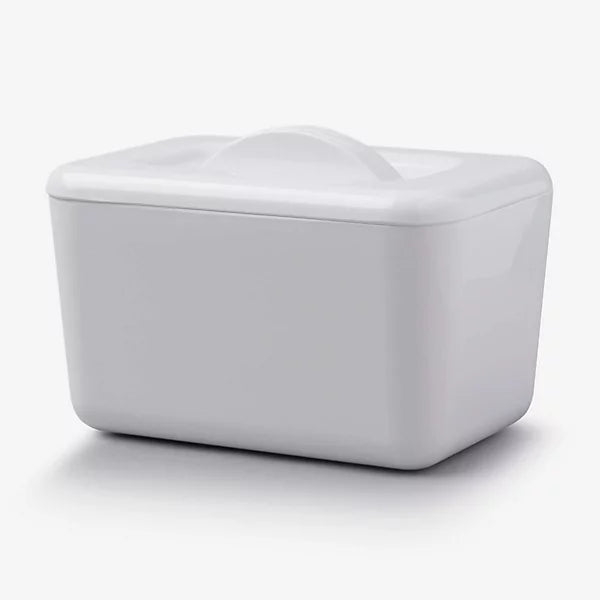 Zeal Keep Cool Melamine Butter Dish | White