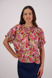 Briarwood Teddy Top | Bright Floral