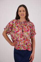 Briarwood Teddy Top | Bright Floral