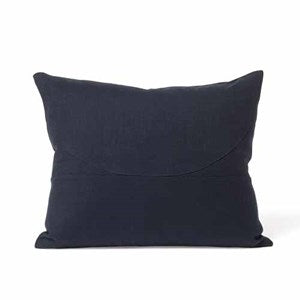 Citta Collage NO.1 Cushion Cover | Blue Black (Ink) 55x45cm