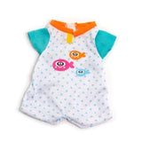 Miniland polka dot PJ - White/Blue