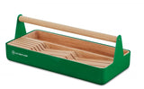 Wusthof U Farmer Tool Basket - Green/Wood Knife Block