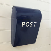 Post Box Large  Lockable | Navy Blue