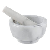 RSVP Marble Mortar & Pestle 11.5cm White