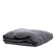 George Street Linen Pure Linen Fitted Sheet | Charcoal