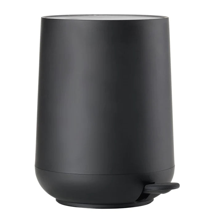 Zone Bathroom Nova Pedal Bin Black 5 Litre