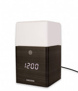 Karlsson Digital Clock Frosted Light - Black