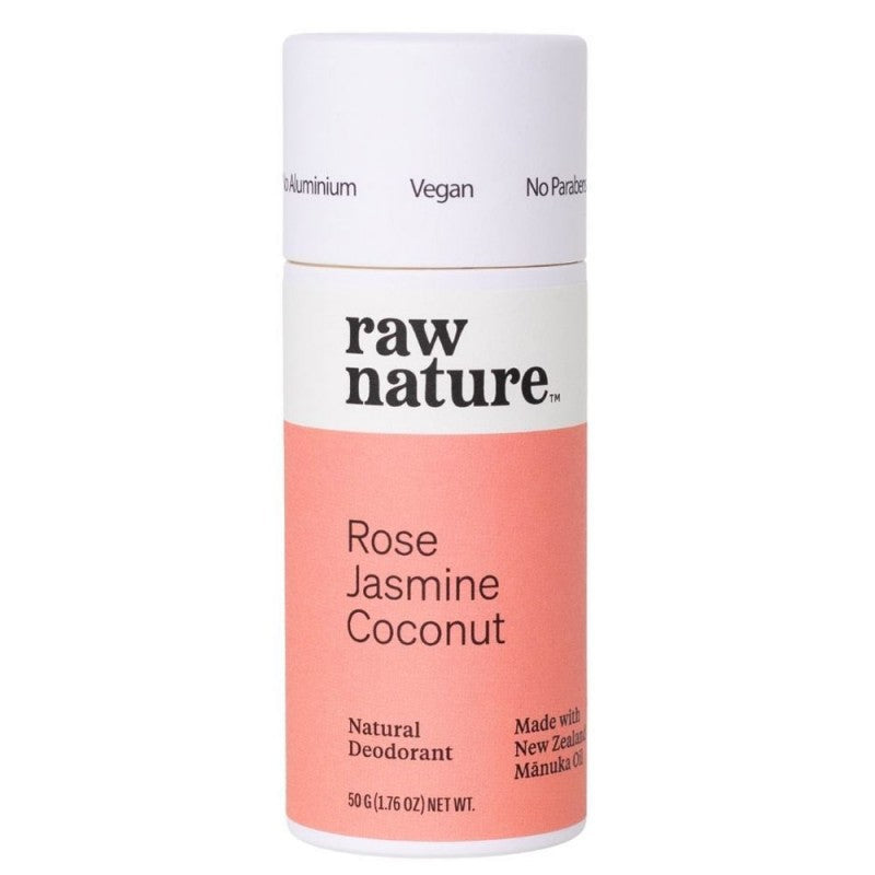 Raw Nature Deodorant - Rose Jasmine Coconut
