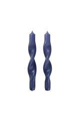 Broste Candle Twist | Baja Blue