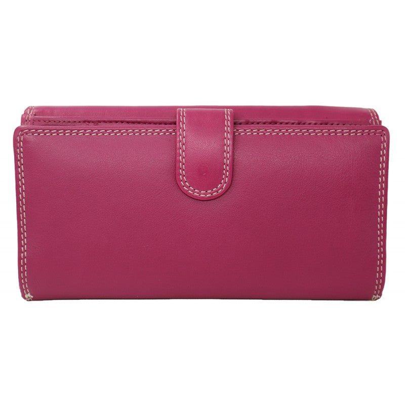 Baron & Buxton Leathergoods Ladies Wallet 51404 Pink