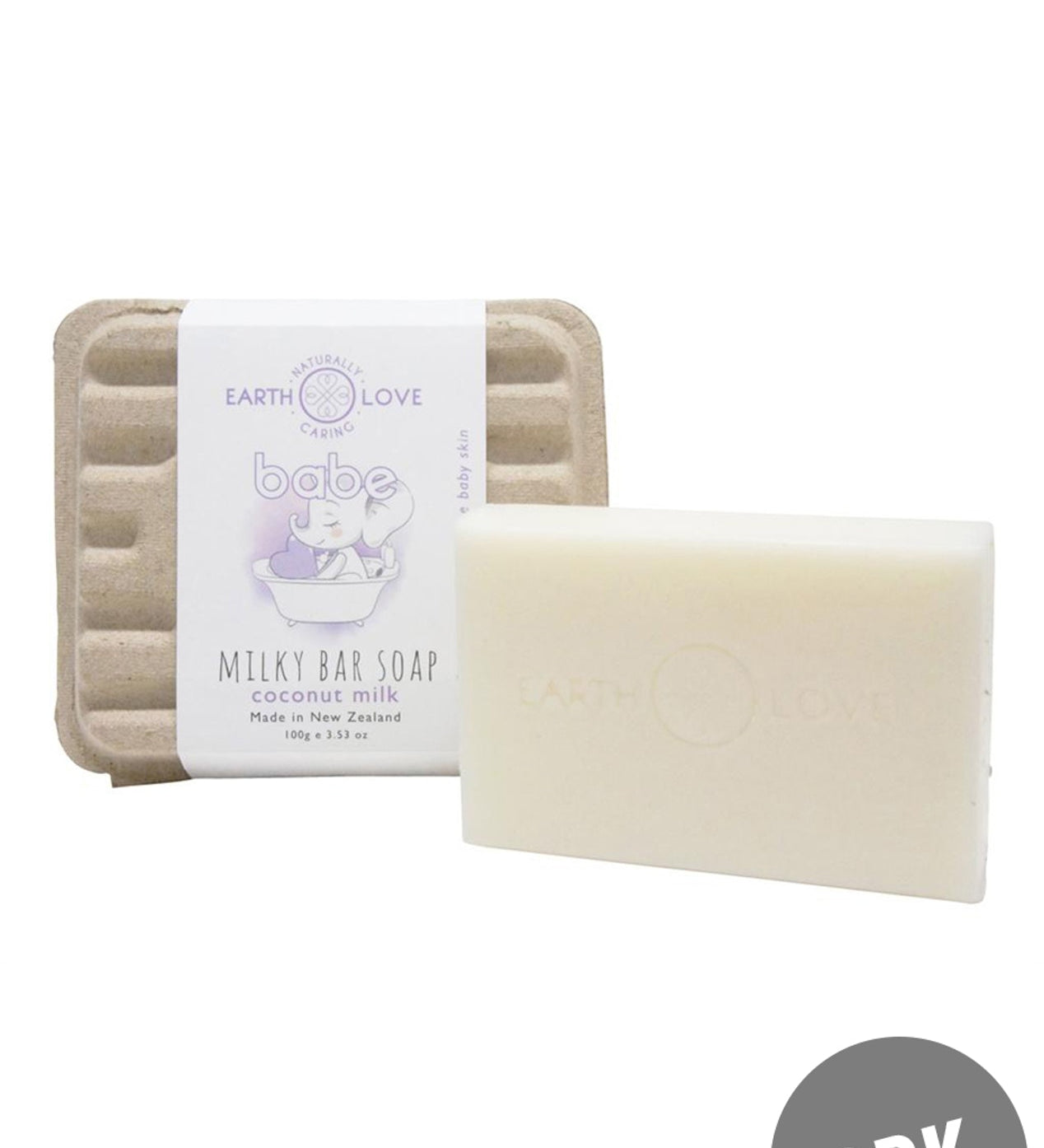 Earth Love Milky Bar Coconut Milk Soap