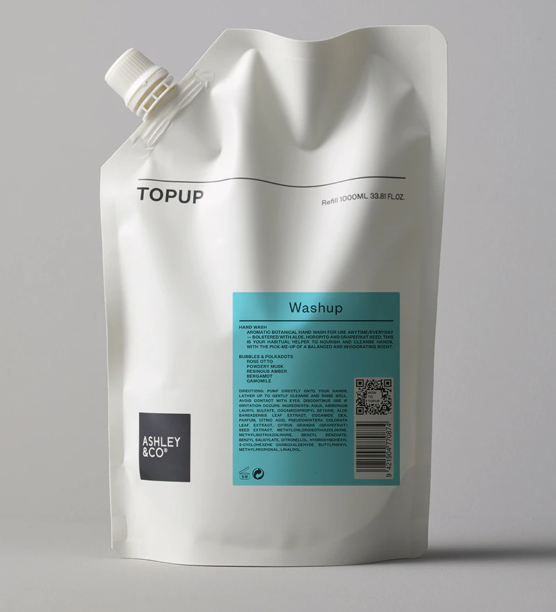 ASHLEY&CO Washup Top Up - Bubbles & Polkadots