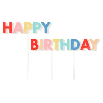 Meri Meri Cake Topper- Happy Birthday