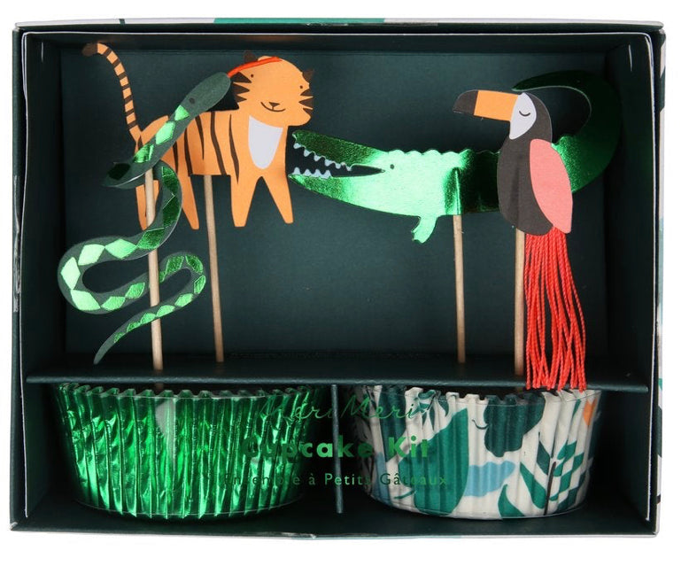 Meri Meri Go Wild Cupcake Kit