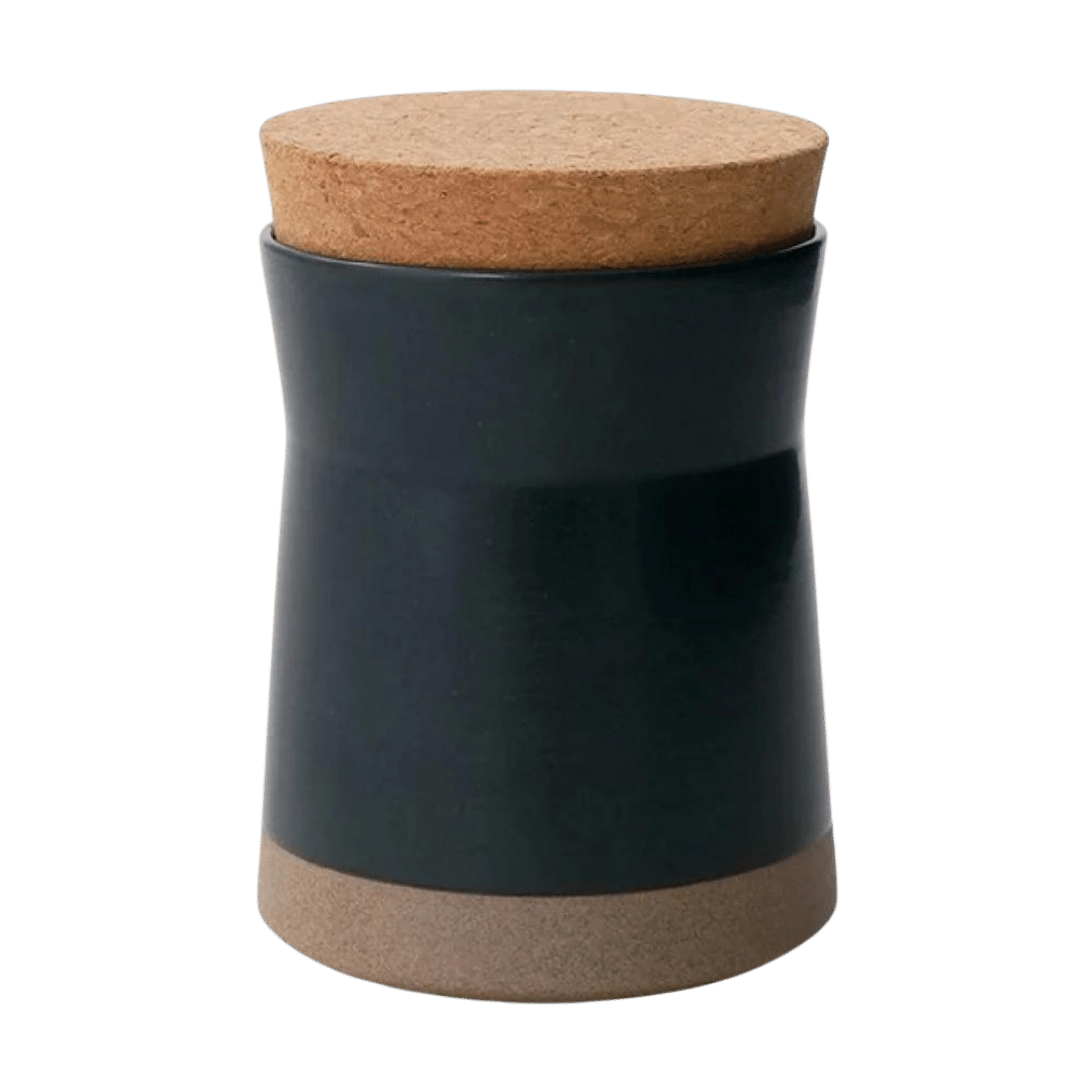 Kinto Ceramic Lab Canister - Black