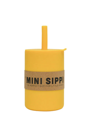Silicone Mini Sippi Cup - Mustard