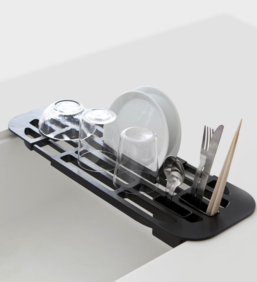 Yamazaki Tower Sink Drainer Rack - Black