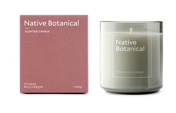 Studio Milligram Sented Candle - Native Botanical