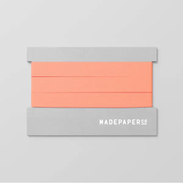 Made Paper Co Ribbon - Solid Half Fluro