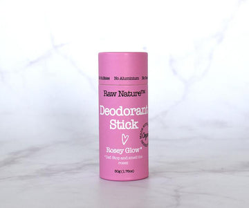 Raw Nature Deodorant Stick - Rosey Glow
