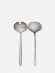 Citta Utility Salad Servers S/2 Brushed
