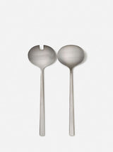 Citta Utility Salad Servers S/2 Brushed