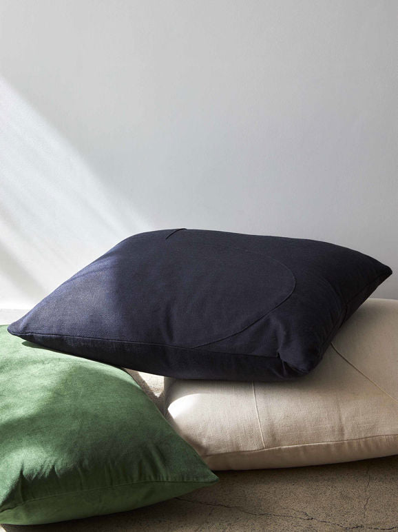 Citta Collage NO.1 Cushion Cover | Blue Black (Ink) 55x45cm