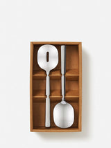 Citta Sunbury Salad Servers S/2 Polished