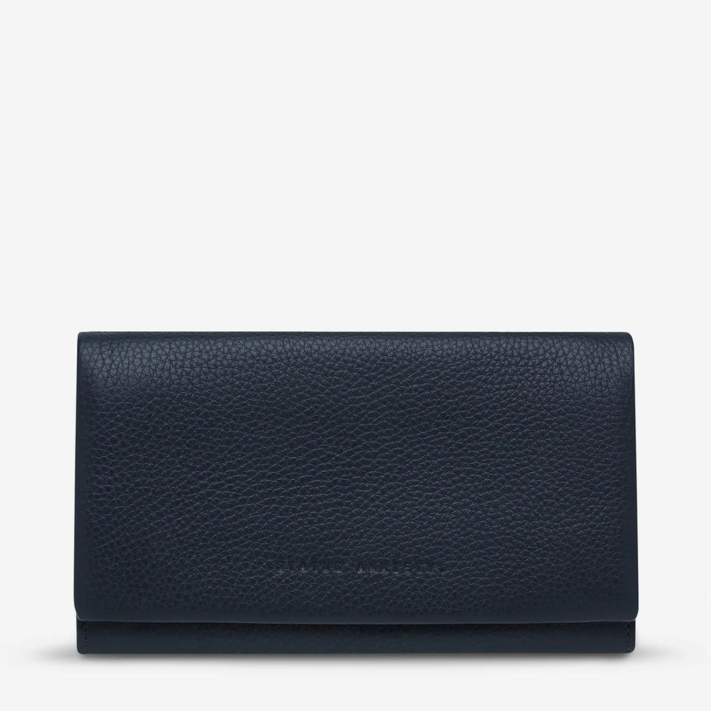 Status Anxiety Nevermind Wallet Navy Blue