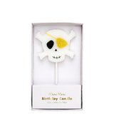 Meri Meri Large Skull & Crossbones Candle